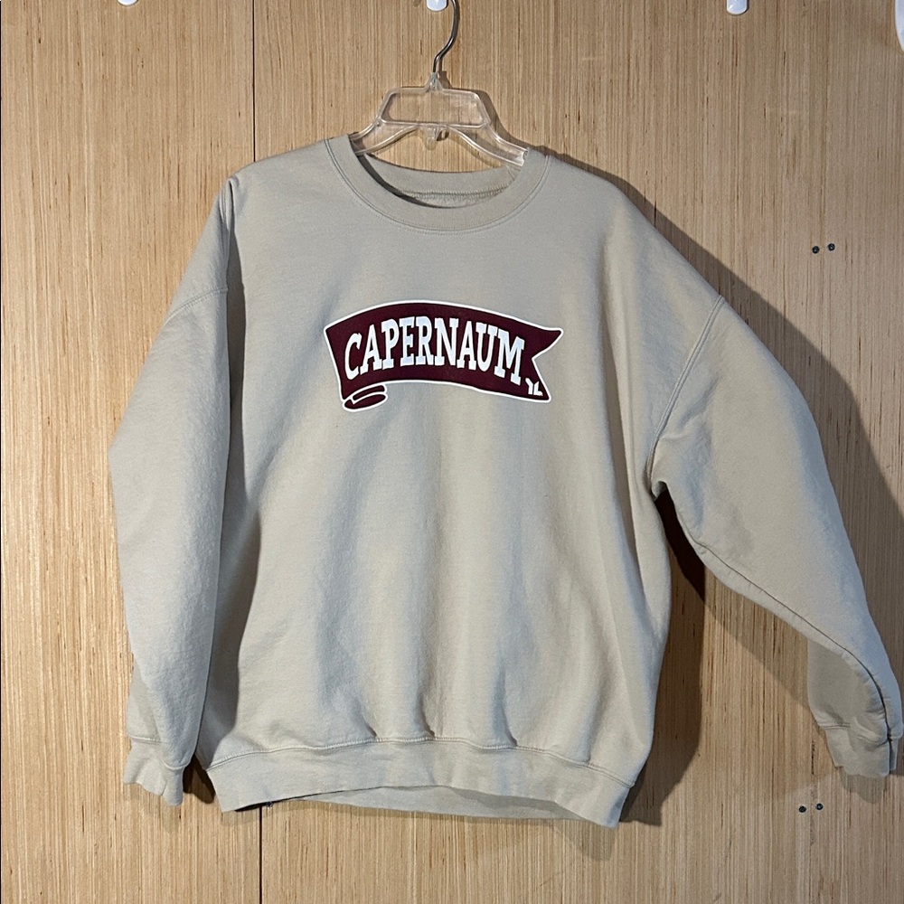 Beige Women's Sweatshirt